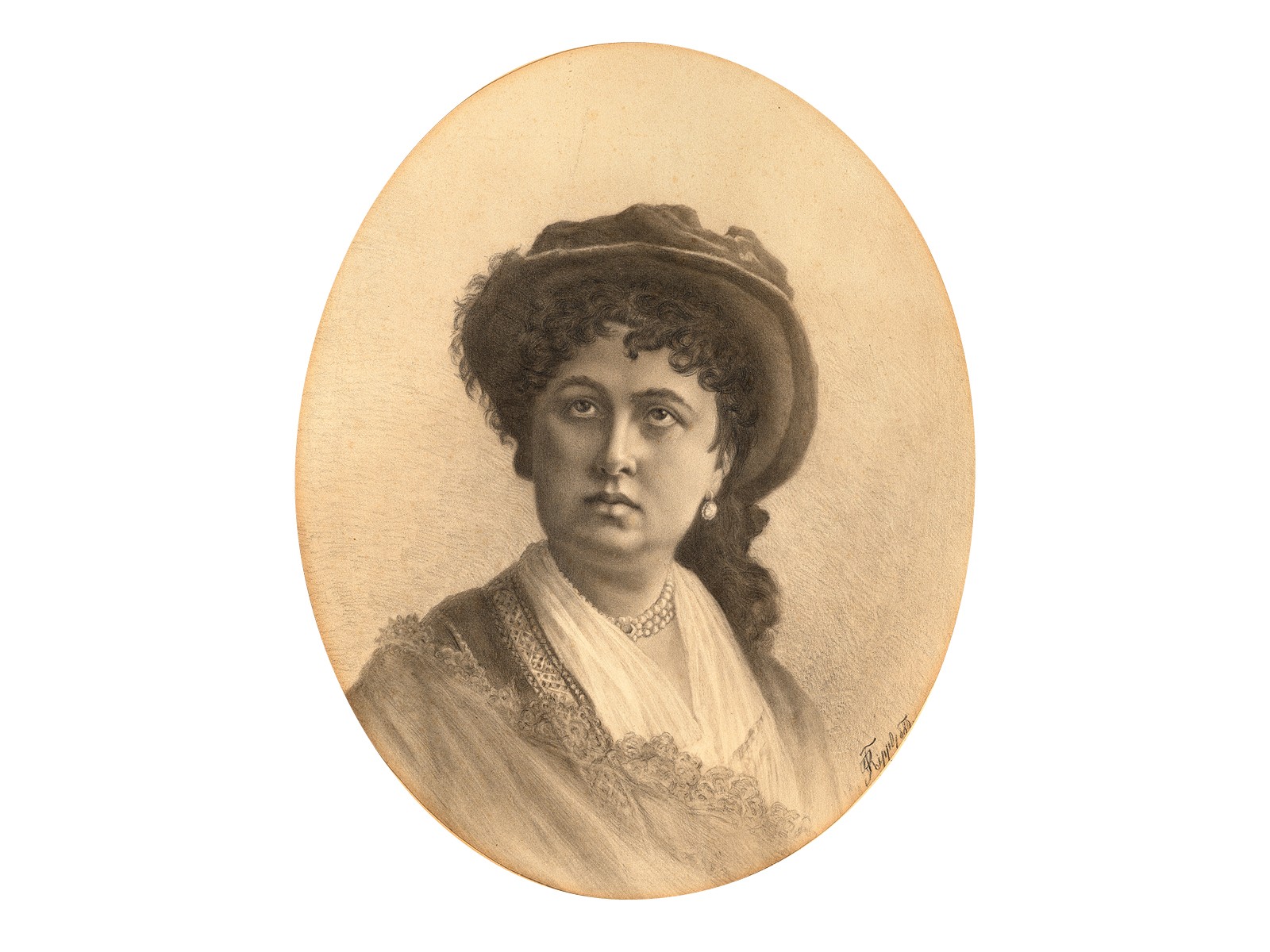 Rippl-Rónai József: Blaha Lujza portréja, 1880