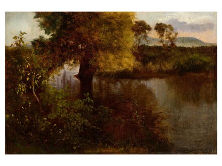 Brodszky Sándor: Vízparti táj