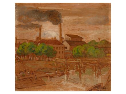 Kádár Béla: Folyópart