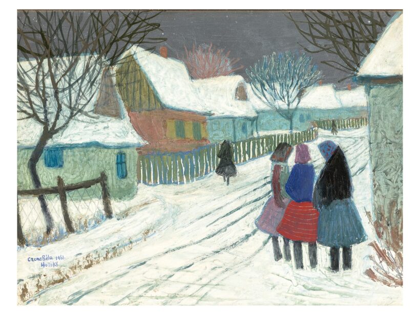 Czene Béla: Hollókői utca, 1961