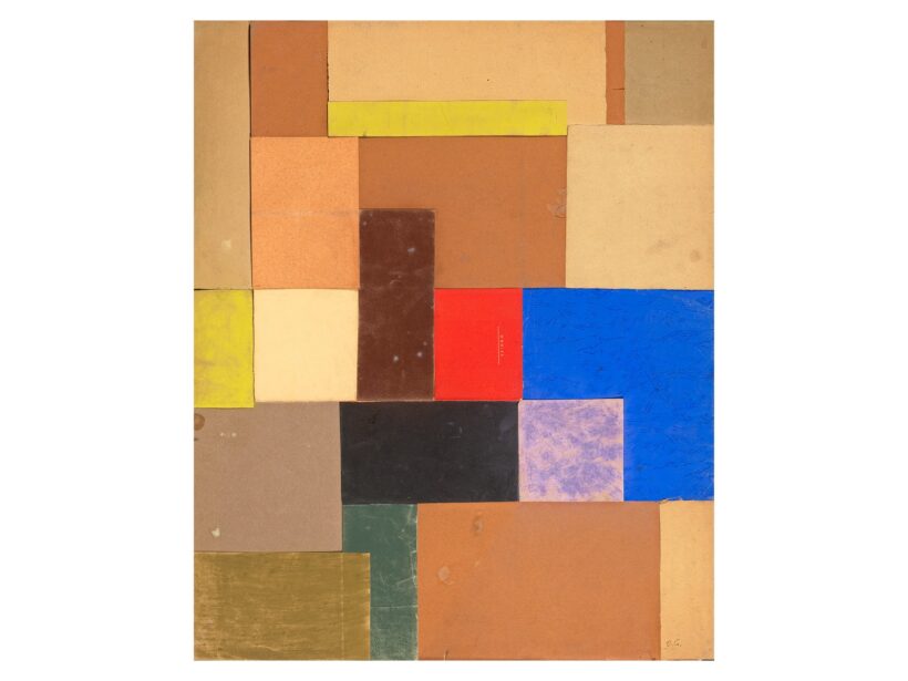 Orosz Gellért: Konstruktív kép II., 1946