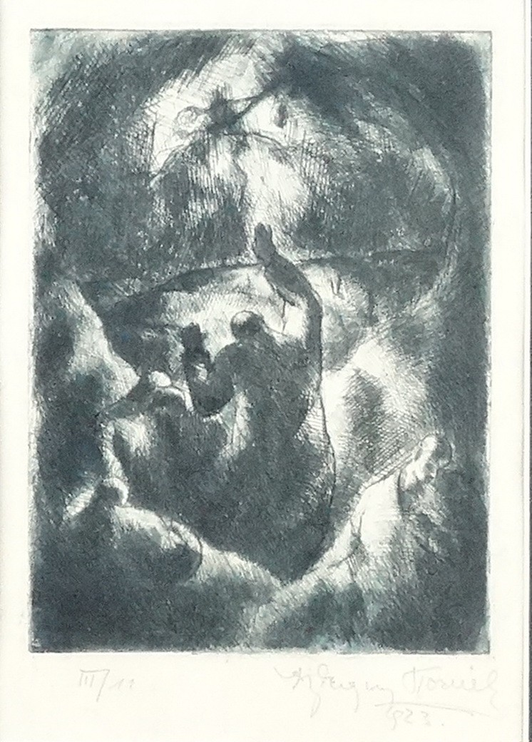 Egry Kornél: Árkádiai jelenet 1923 III/11