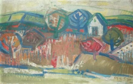 Kelle Sándor (1913-2003): Ősszel