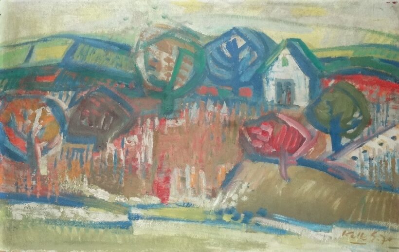Kelle Sándor (1913-2003): Ősszel