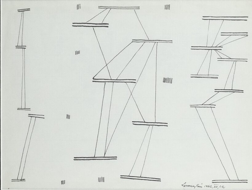 Lossonczy Tamás (1904 - 2009): Formák 1966.