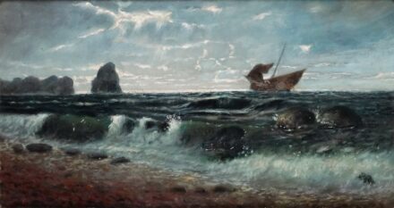 Mendlik Oszkár (1871-1963): Holland tengerpart