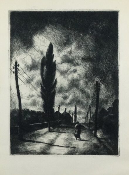 Patkó Károly (1895 - 1941): Országút 1928