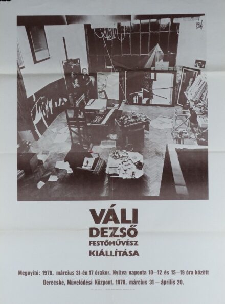 Váli Dezső: kiállítási plakát 1978