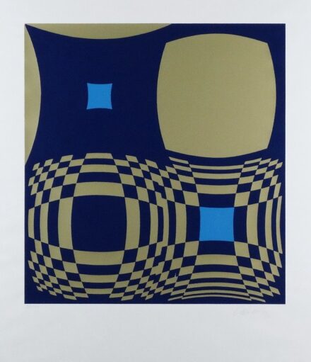 Vasarely Victor (1908 - 1997) - Vasarely: Kompozíció 30/50