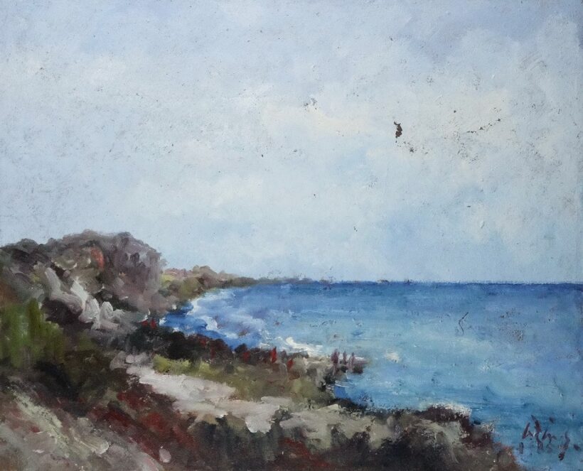 Grigori Zincovschi (1912-2000): Marina 1985