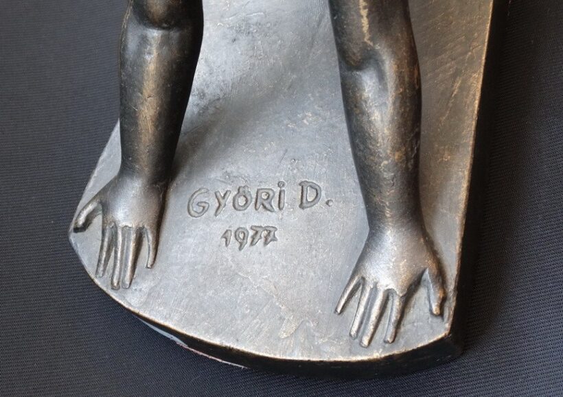 Győri Dezső (1908-1979): Napozó 1977 - Image 3