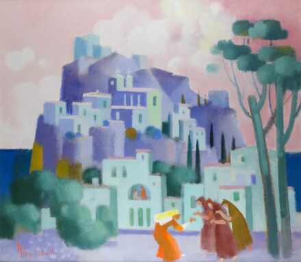 Pleidell János (1915-2007): Mediterrán  város