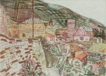 Scholz Erik (1926-1995): Olasz látkép