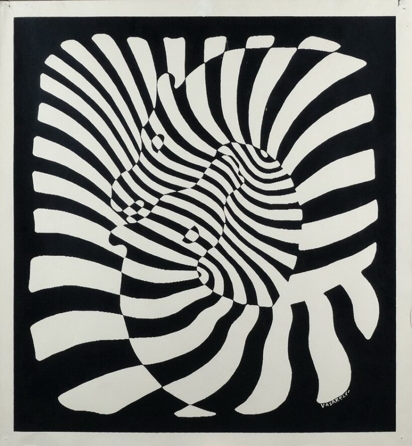 Victor Vasarely (1908-1997): Zebrák