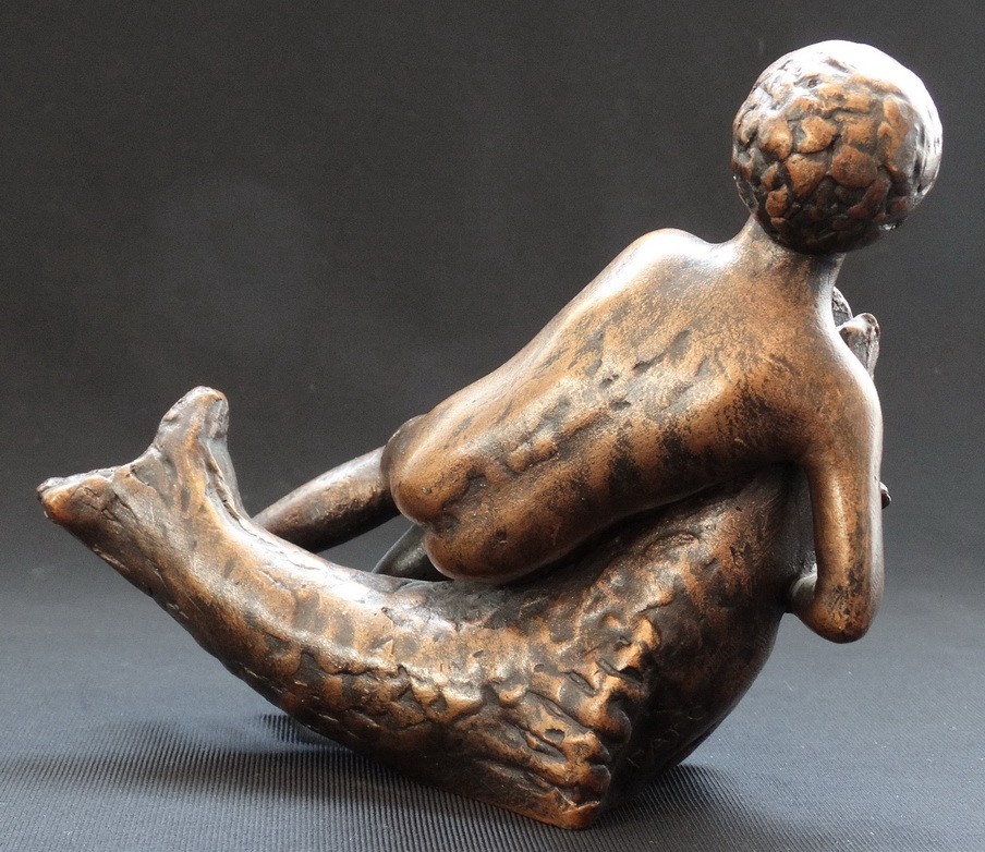 Pató Róza (1934-?): Fiú delfinnel - Image 2