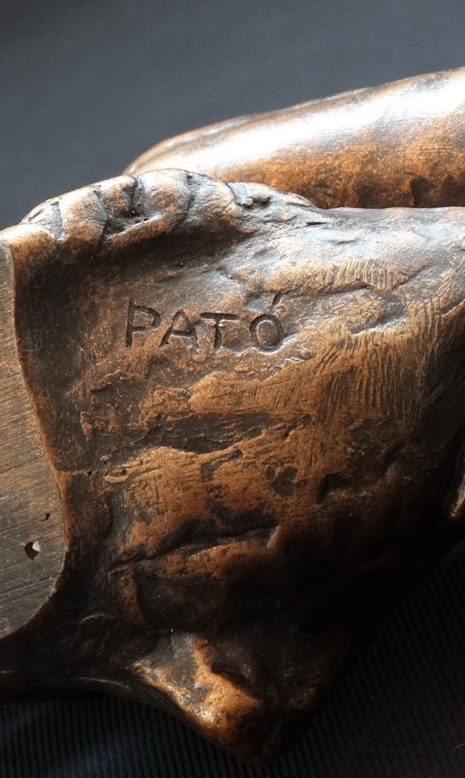 Pató Róza (1934-?): Fiú delfinnel - Image 3