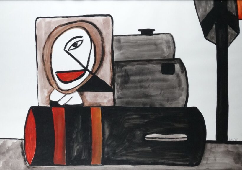 feLugossy László (1947): Tartály, 1998