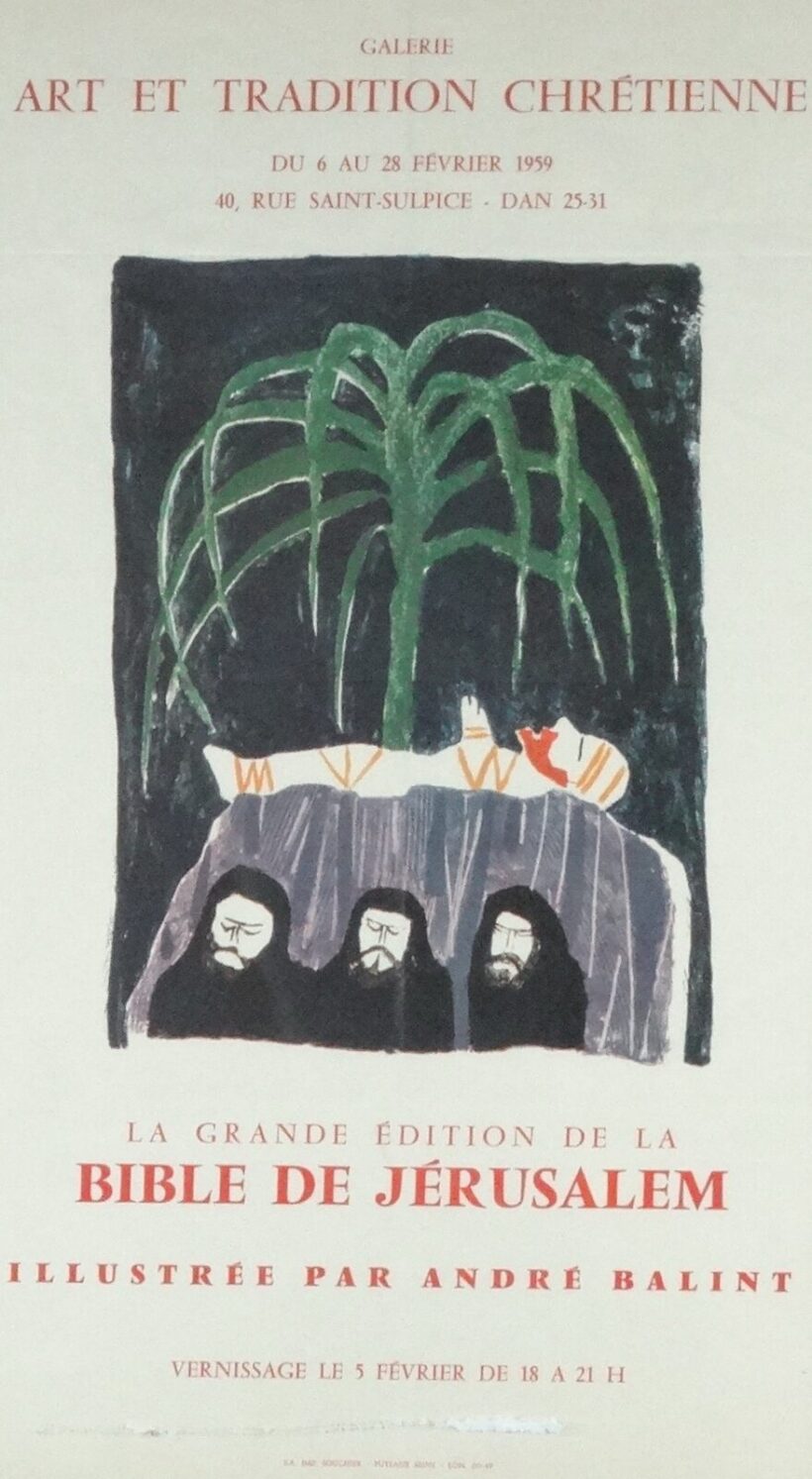 Bálint Endre (1914-1986) : Jeruzsálemi Biblia kiállítás 1959