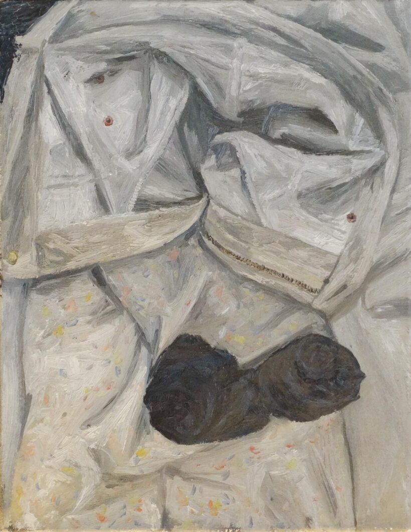 Filp Csaba (1973) : Csendélet ruhákkal