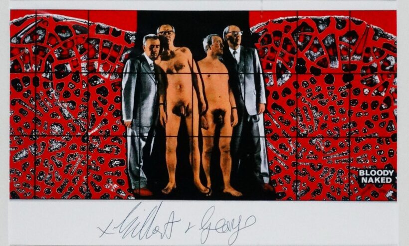Gilbert & George : Bloody naked