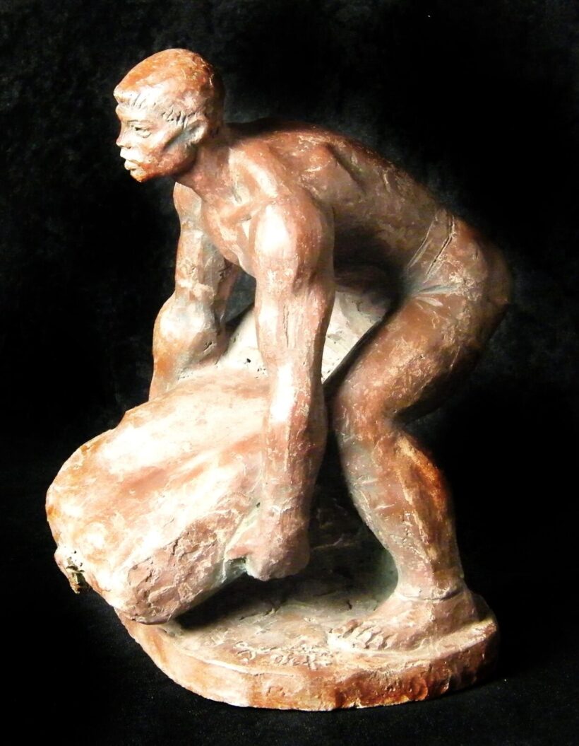 Gondos József (1909-1987) : Zsákoló - Image 2