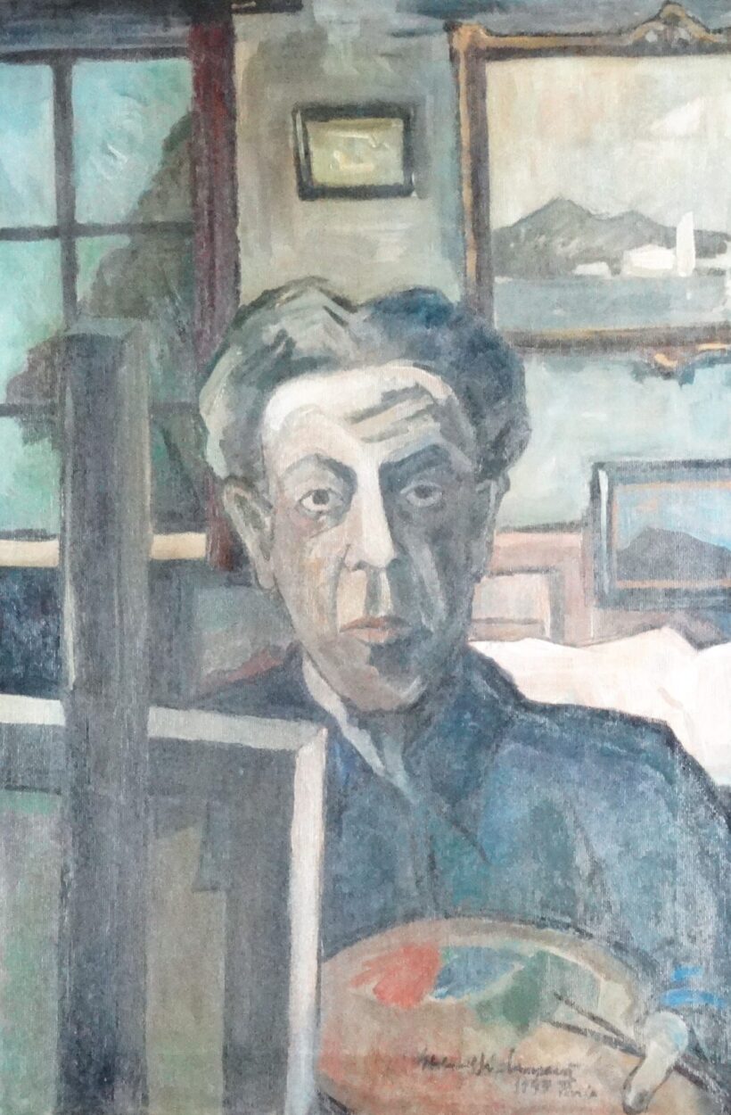 Rudolf-Sweitzer Cumpana (1886-1975)? : Önarckép 1947, Paris