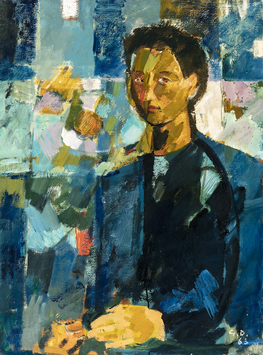 Gulyás Dénes: Női portré, 1963