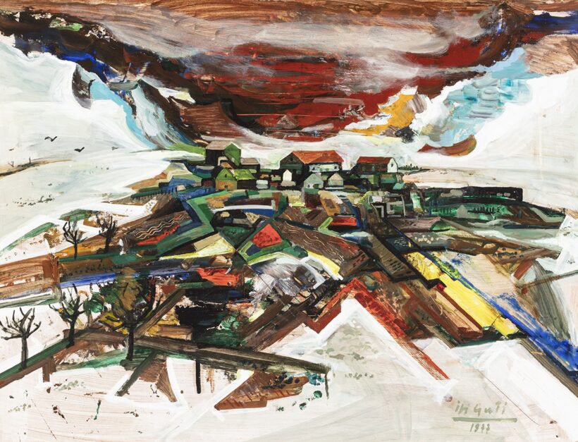 Ifj. Guti József: A tér színei, 1977