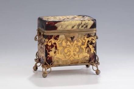 Biedermeier cukordoboz