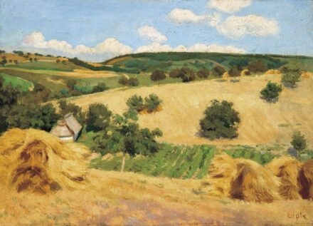 Glatz Oszkár (1872-1958): Domboldal