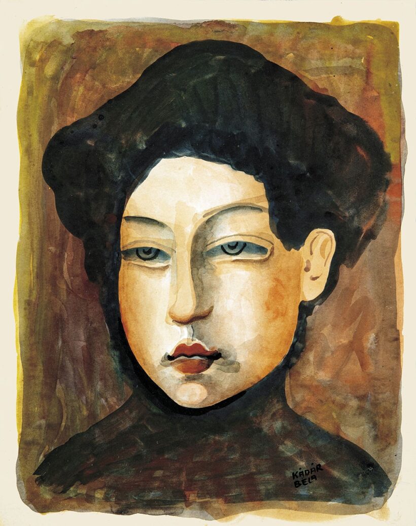 Kádár Béla (1877-1956): Női portré