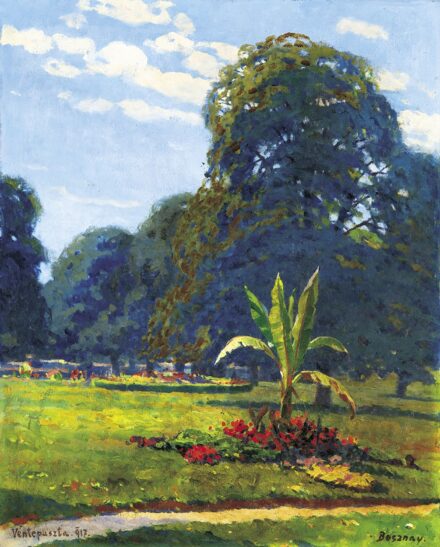 Bosznay István (1868-1944): Ventepuszta, 1917