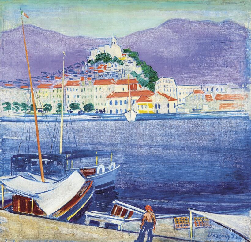 Vaszary János (1867-1939): San Remo, 1937
