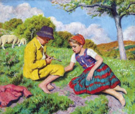 Glatz Oszkár (1872-1958): Nyári délelőtt