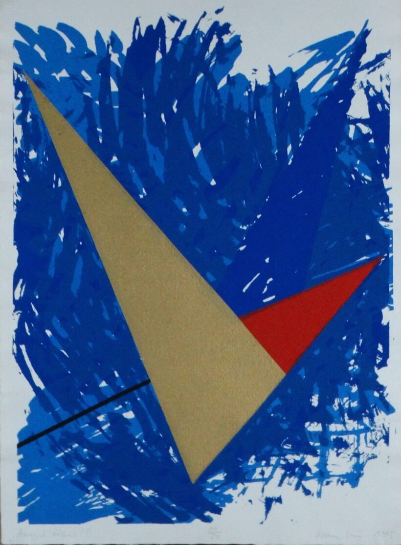 Aknay János (1949) : Angyal érkezik, 1995