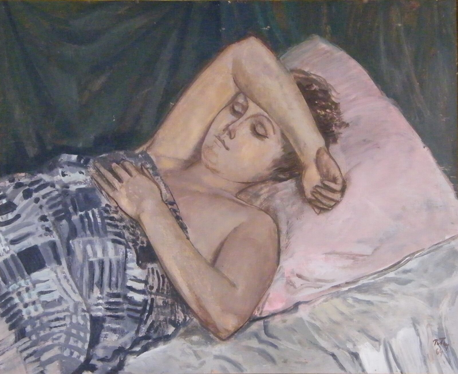 Patay László (1932-2002) : Alvó 1967