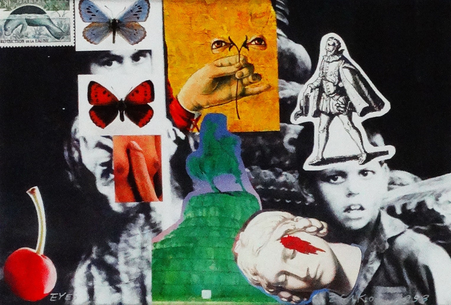 Zsakó István (1954) : Eyes 1993. I/c