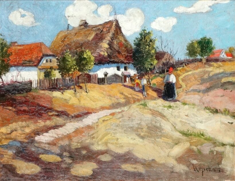 Olvashatatlan szignó : Rontó 1917