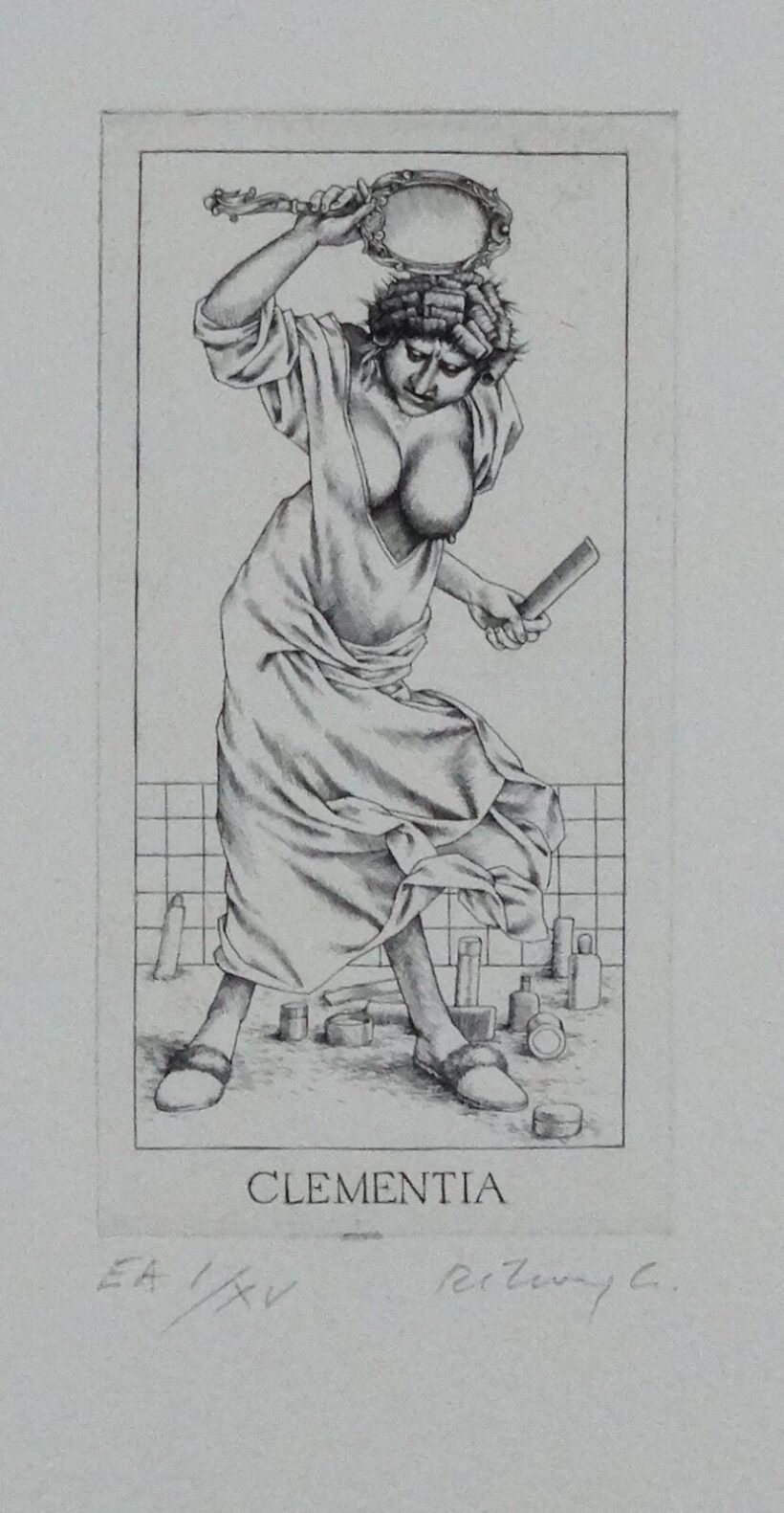 Rékassy Csaba (1937-1989) : Clementia E.A. I/XV.