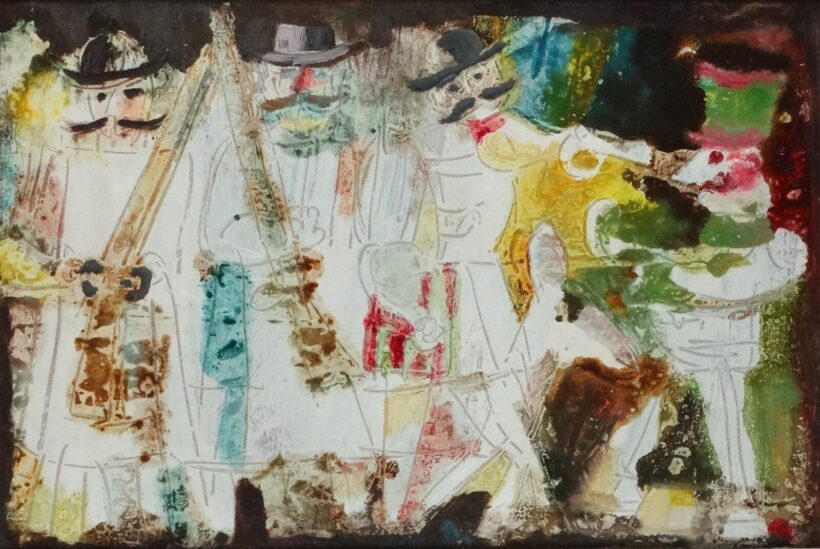 Schéner Mihály (1923-2009) : Pandúrok