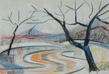 Unyi István (1930-2005) : Patakpart