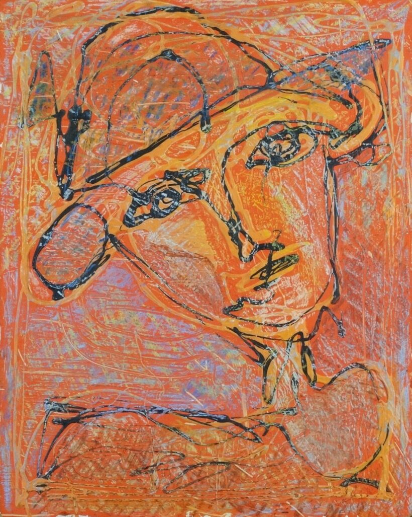 Bohumil Kecir (1904-1987) : Cím nélkül 5.