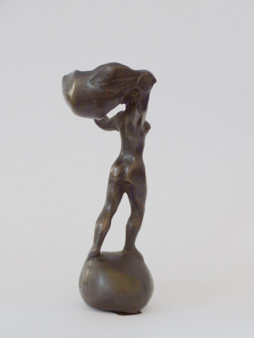 Borsos Miklós (1906 - 1990) : Balatoni szél - Image 2