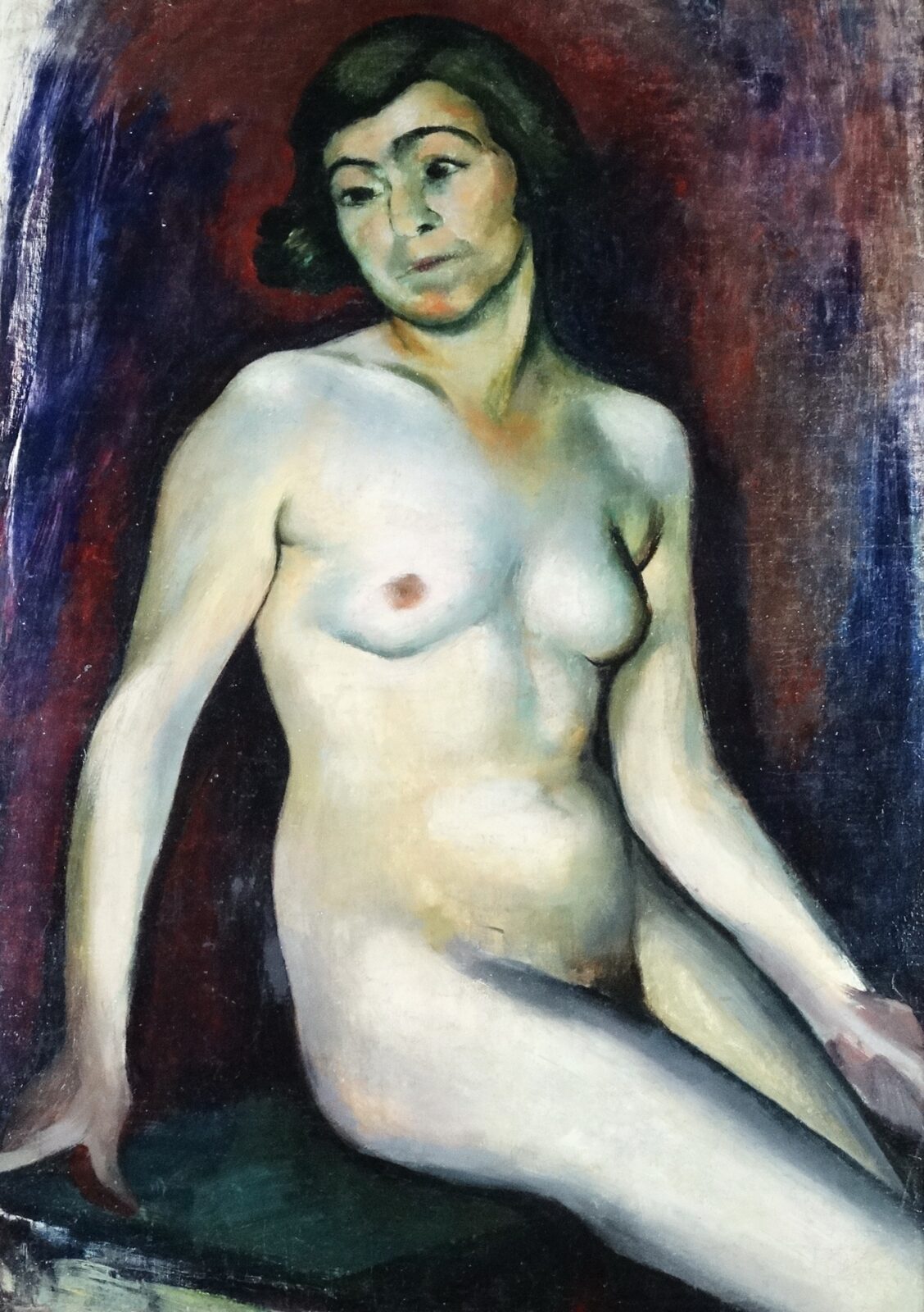 Járitz Józsa (1893-1986) : Ülő akt