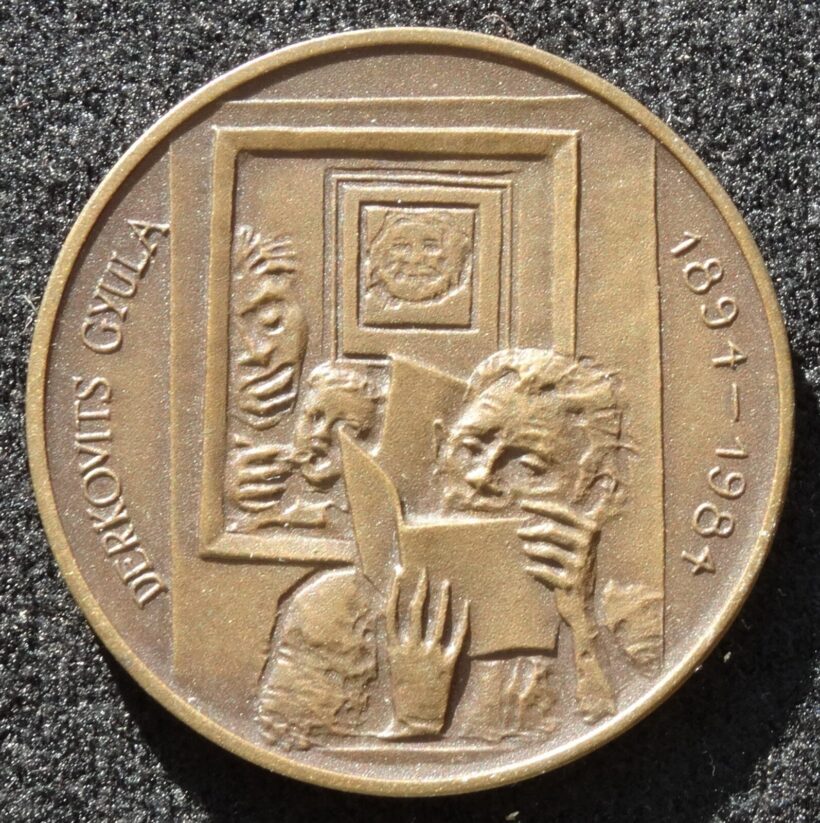Kiss Sándor (1925-1999) : Derkovits emlékérem