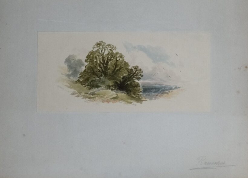 Rauscher Lajos (1845-1914) : Folyópart