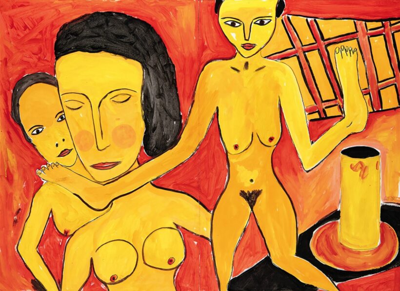 fe Lugossy László (1947): Sárga henger, 1997
