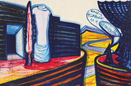 El Kazovszkij (1950-2008): Kinek a természete ez a természet? (Papírfríz I.), 2002