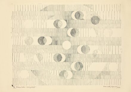 Gyarmathy Tihamér (1915-2005): Horizontális mozgások, 1972