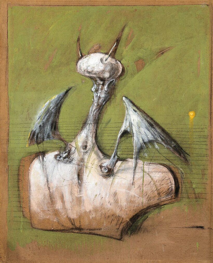 Dienes Gábor (1948-2010): Szürrealista madár